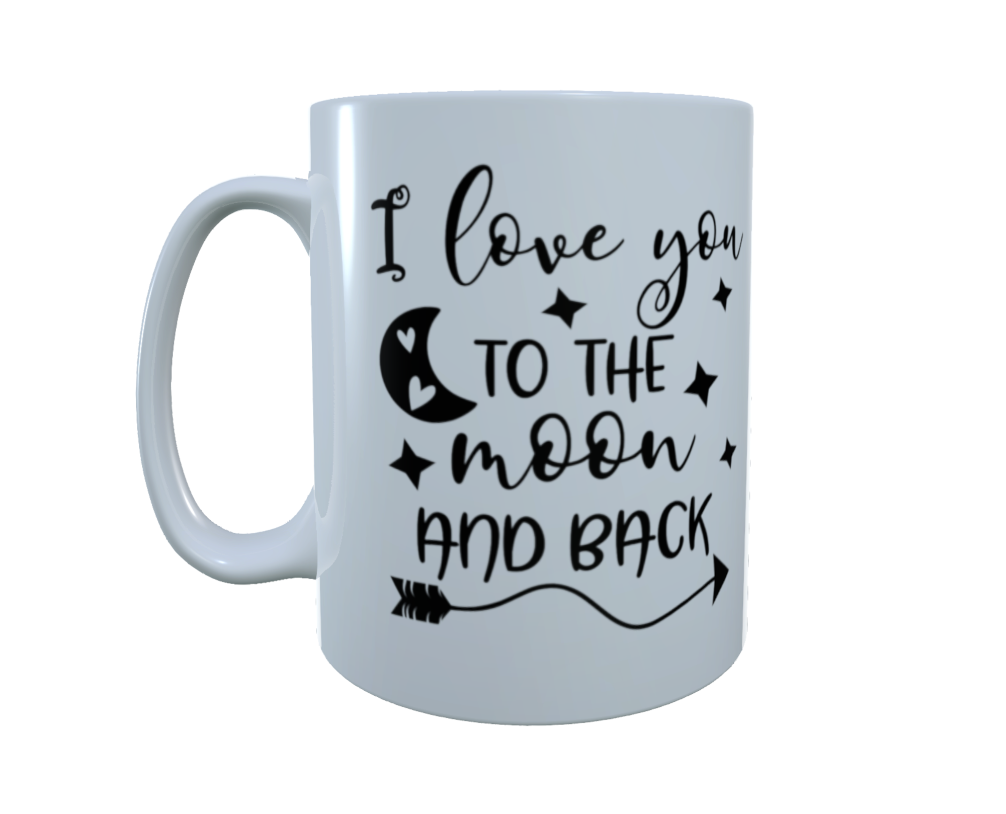 I love You To The Moon & Back Ceramic Mug